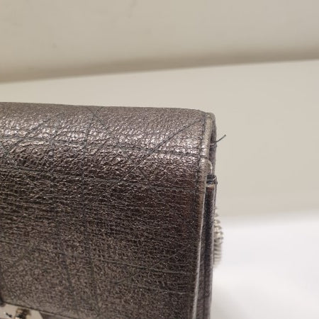 Christian Dior Metallic Grey Miss Dior WOC-Wallet Chain-Christian Dior-The Closet Egypt