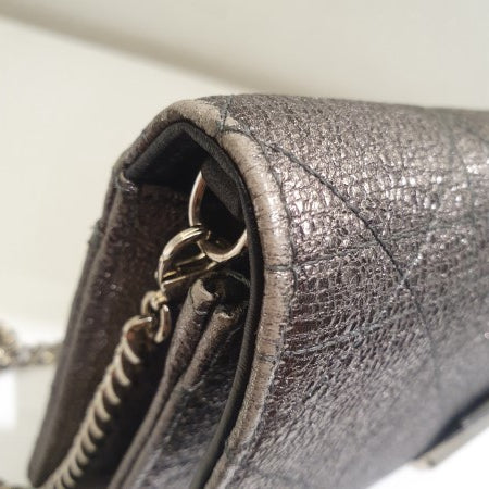 Christian Dior Metallic Grey Miss Dior WOC-Wallet Chain-Christian Dior-The Closet Egypt