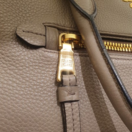 Prada Caffe Vitello Daino Tote Bag-handbag-Prada-The Closet Egypt