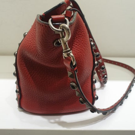 Valentino Red Rockstud Bag-handbag-Valentino-The Closet Egypt