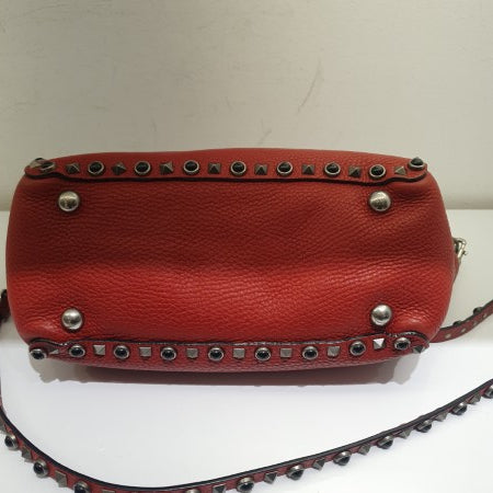 Valentino Red Rockstud Bag-handbag-Valentino-The Closet Egypt
