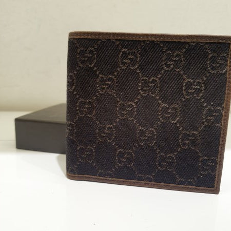 Gucci Dark Brown GG Wallet-wallet-Gucci-The Closet Egypt