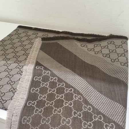Gucci Dark Brown Scarf-Scarf-Gucci-The Closet Egypt