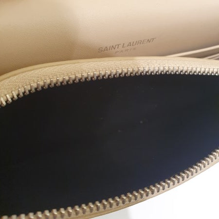 YSL Beige Kate Tassel Small Wallet on Chain-Wallet Chain-YSL-The Closet Egypt