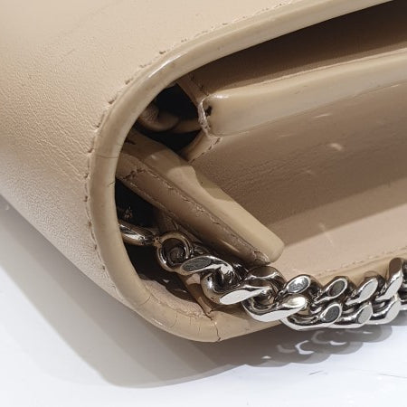 YSL Beige Kate Tassel Small Wallet on Chain-Wallet Chain-YSL-The Closet Egypt