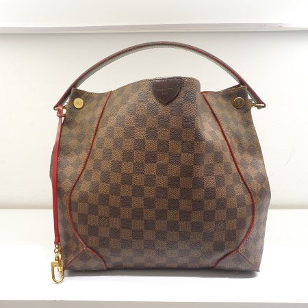 Louis Vuitton Damier Ebene Caissa Hobo Bag-handbag-Louis Vuitton-The Closet Egypt