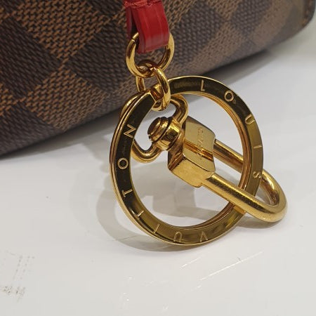 Louis Vuitton Damier Ebene Caissa Hobo Bag-handbag-Louis Vuitton-The Closet Egypt