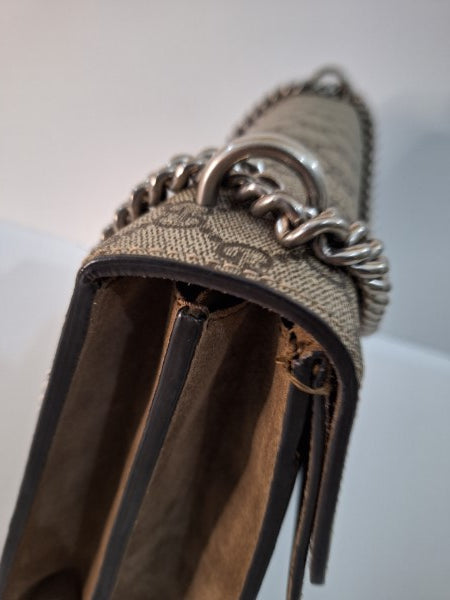 Gucci Bicolor GG Supreme Dionysus Shoulder Bag-handbag-Gucci-The Closet Egypt