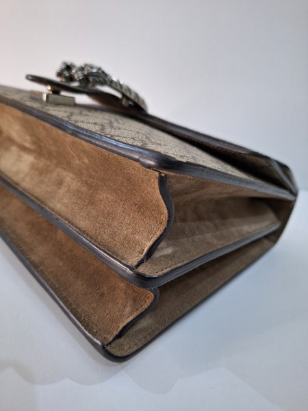 Gucci Bicolor GG Supreme Dionysus Shoulder Bag-handbag-Gucci-The Closet Egypt