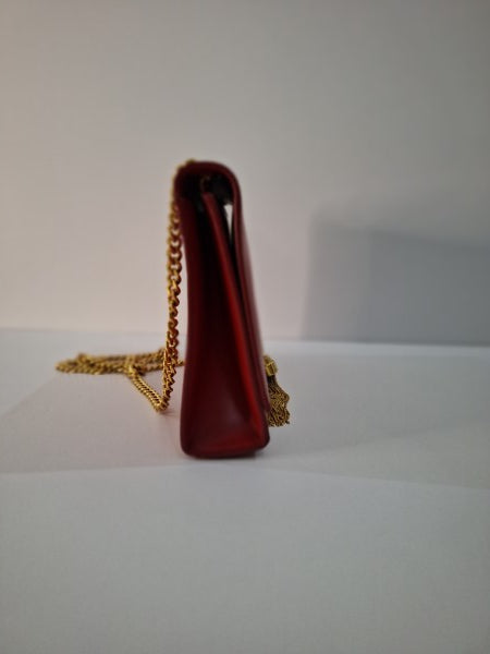 YSL Red Kate Tassel Small Bag-handbag-YSL-The Closet Egypt