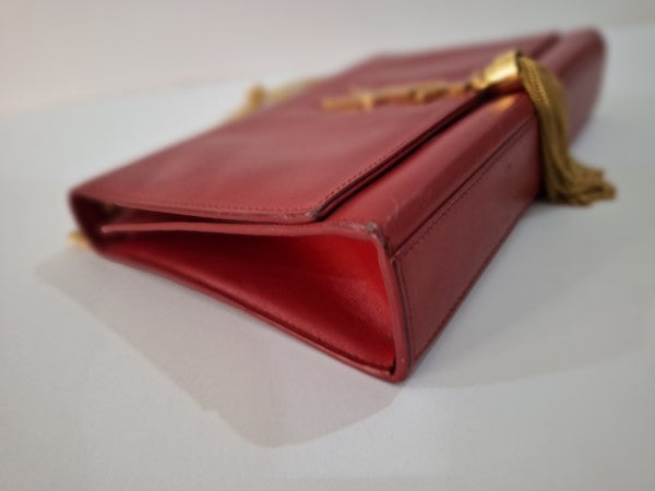 YSL Red Kate Tassel Small Bag-handbag-YSL-The Closet Egypt