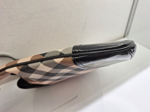 Burberry Bicolor Nova Check Hobo Bag-handbag-Burberry-The Closet Egypt