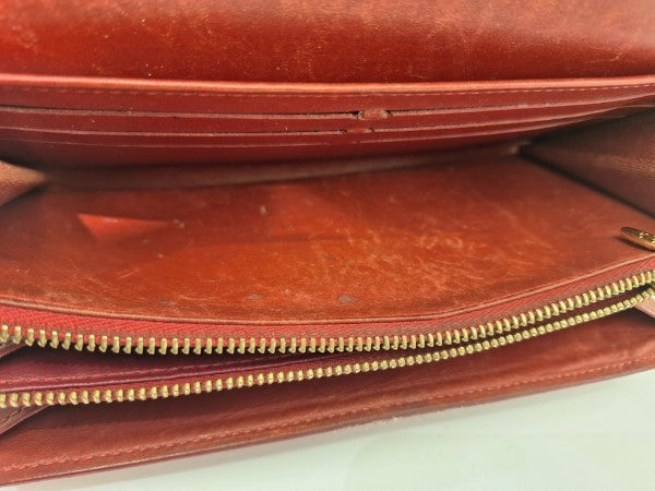Louis Vuitton Red Monogram Vernis Sarah Wallet-wallet-Louis Vuitton-The Closet Egypt