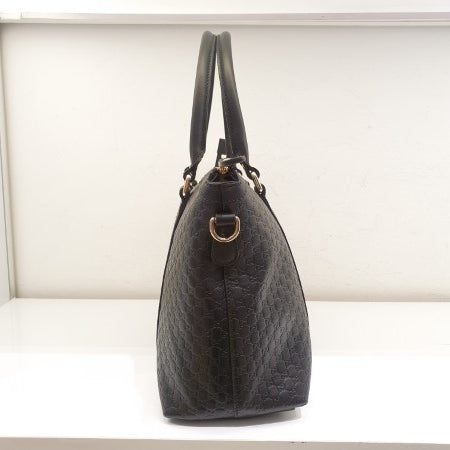 Gucci Black GG Microguccissima Convertible Satchel Bag-handbag-Gucci-The Closet Egypt