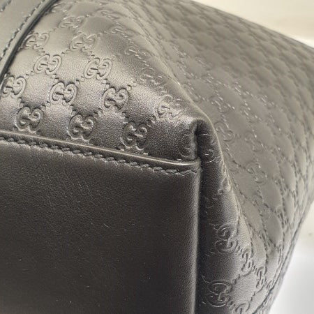 Gucci Black GG Microguccissima Convertible Satchel Bag-handbag-Gucci-The Closet Egypt