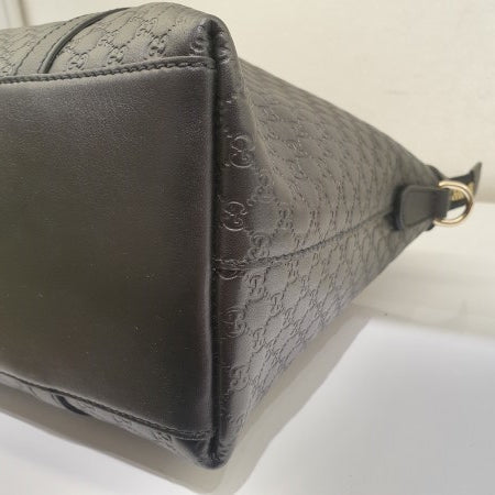 Gucci Black GG Microguccissima Convertible Satchel Bag-handbag-Gucci-The Closet Egypt