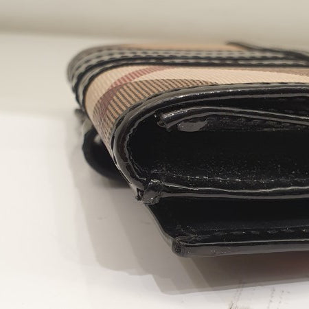 Burberry Bicolor House Check Wallet-wallet-Burberry-The Closet Egypt