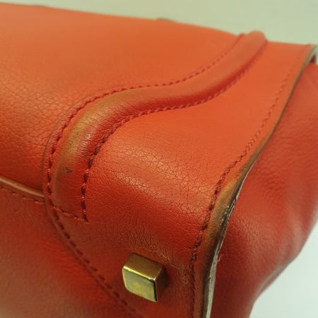 Celine Red Luggage Tote Bag-handbag-Celine-The Closet Egypt