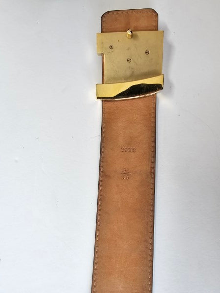 Louis Vuitton Monogram Belt 39-Belt-Louis Vuitton-The Closet Egypt