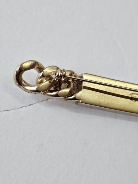 Chanel Gold Word Brooch-Brooch-Chanel-The Closet Egypt