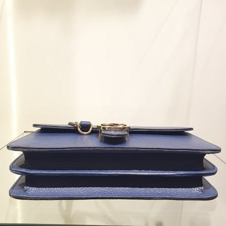 Gucci Blue Interlocking Medium Bag-handbag-Gucci-The Closet Egypt