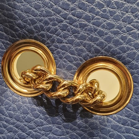 Gucci Blue Interlocking Medium Bag-handbag-Gucci-The Closet Egypt