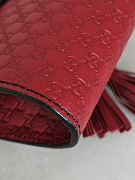 Gucci Dark Red Monogram Emily Bag-handbag-Gucci-The Closet Egypt