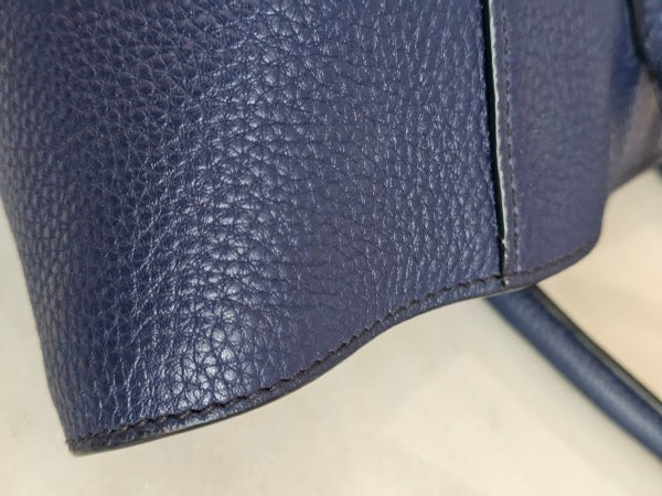 Prada Blue Vitello Daino Tote Bag-handbag-Prada-The Closet Egypt