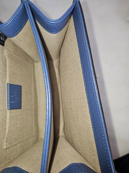 Gucci Blue Interlocking Small Crossbody Bag-handbag-Gucci-The Closet Egypt