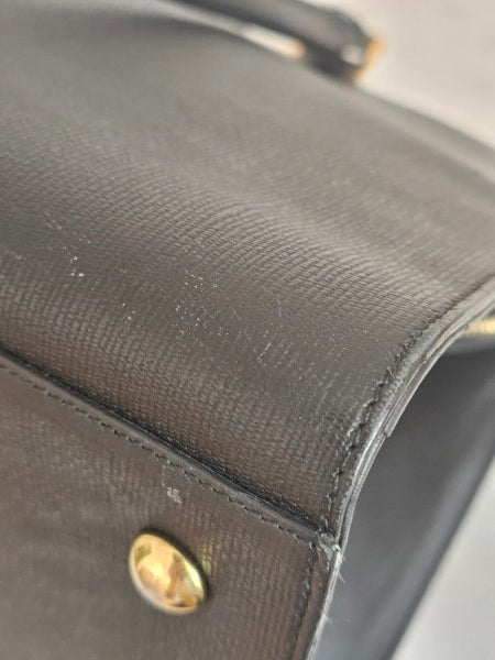 YSL Black Cabas Tote Bag-handbag-YSL-The Closet Egypt