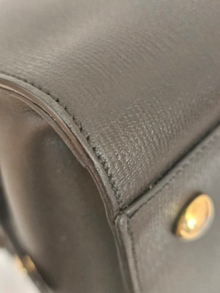 YSL Black Cabas Tote Bag-handbag-YSL-The Closet Egypt