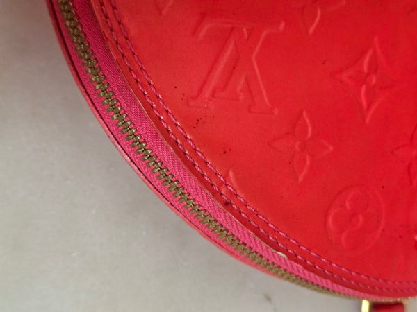 Louis Vuitton Red Monogram Vernis Alma GM Bag