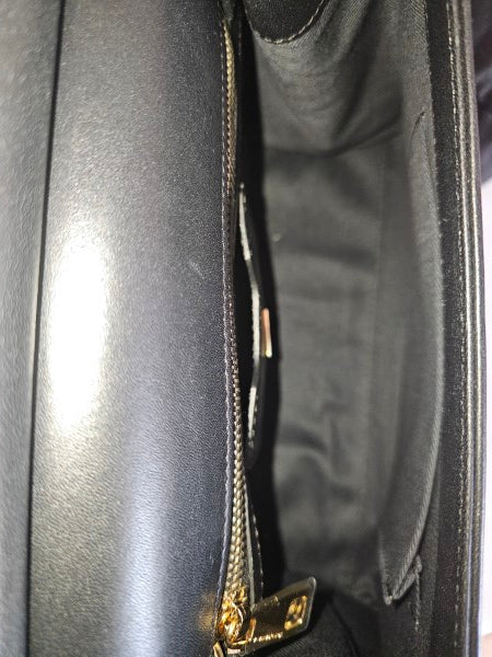 Dolce & Gabbana Black Embroidered Laser Cut Miss Sicily Satchel Medium Bag-handbag-Dolce & Gabbana-The Closet Egypt