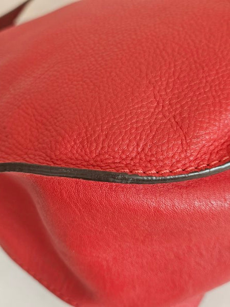 Chloe Red Marcie Zip Crossbody Bag-handbag-Chloe-The Closet Egypt