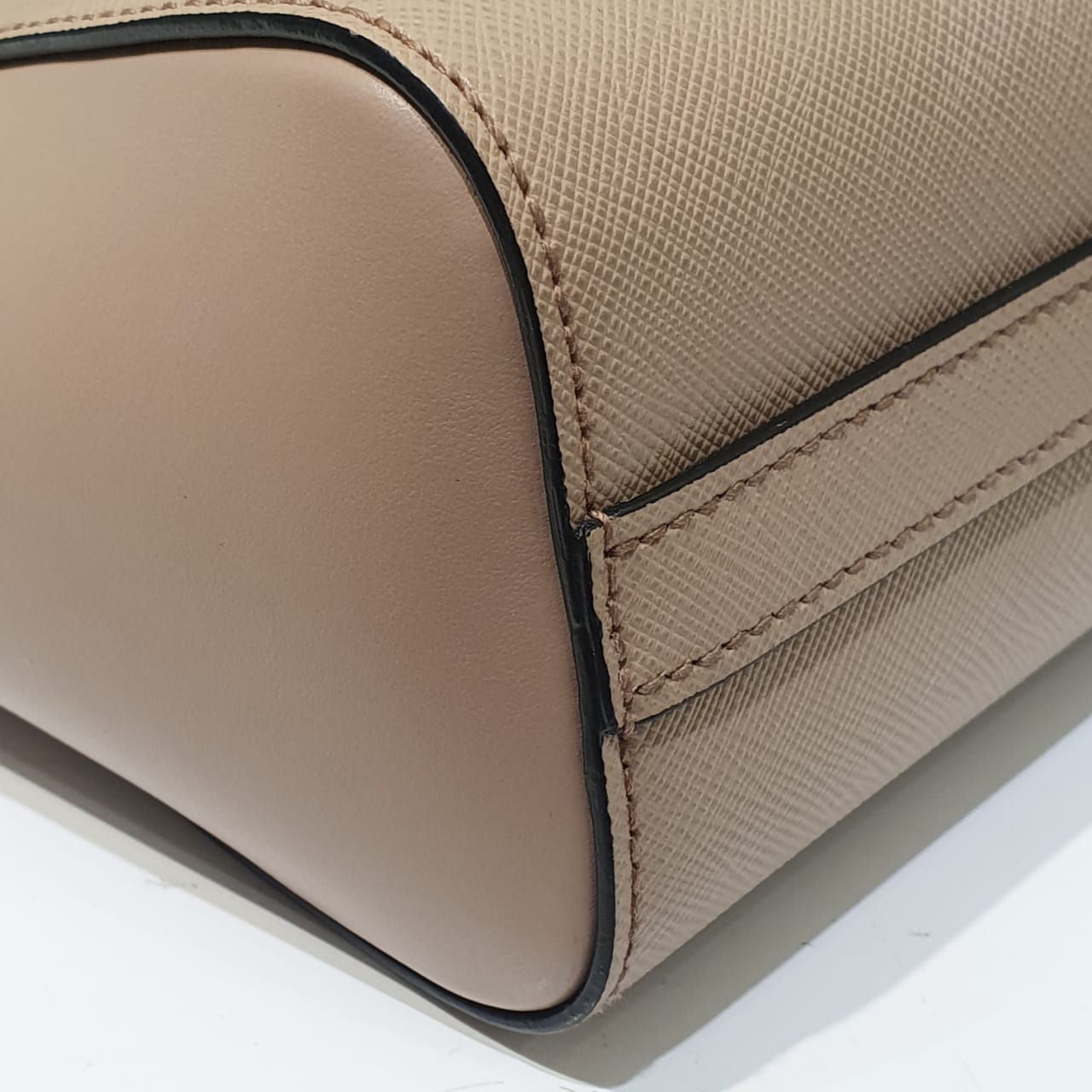 Prada Pink Nude Mini Tote Bag-handbag-Prada-The Closet Egypt