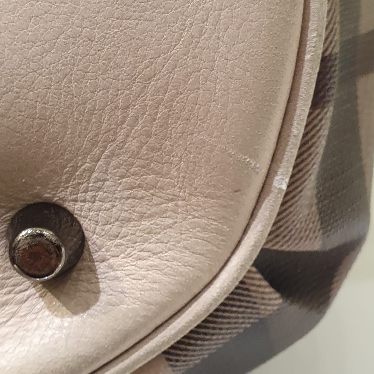 Burberry Beige Smoked Check Northfield Crossbody Bag-handbag-Burberry-The Closet Egypt