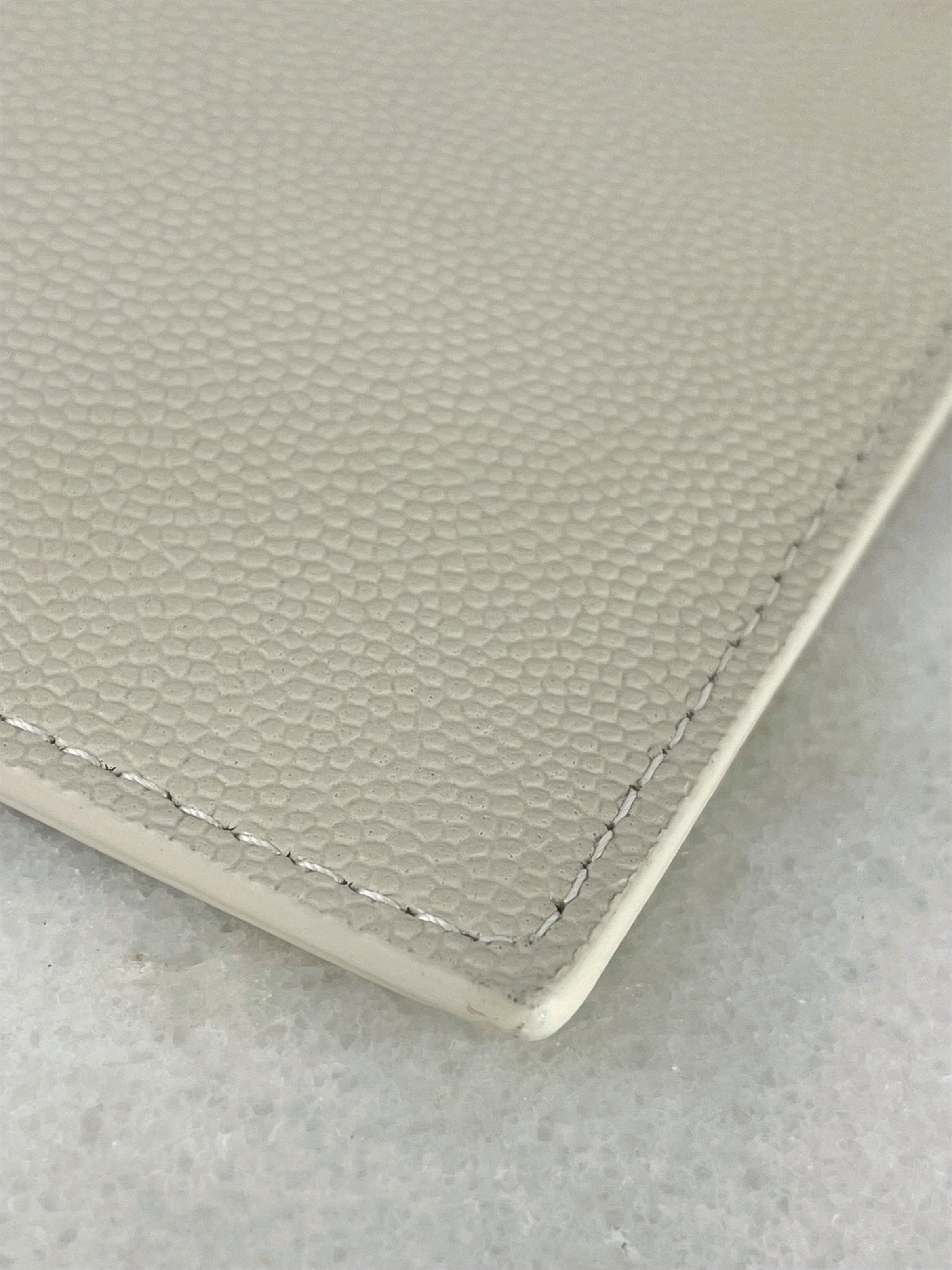 YSL Off White Uptown Pouch