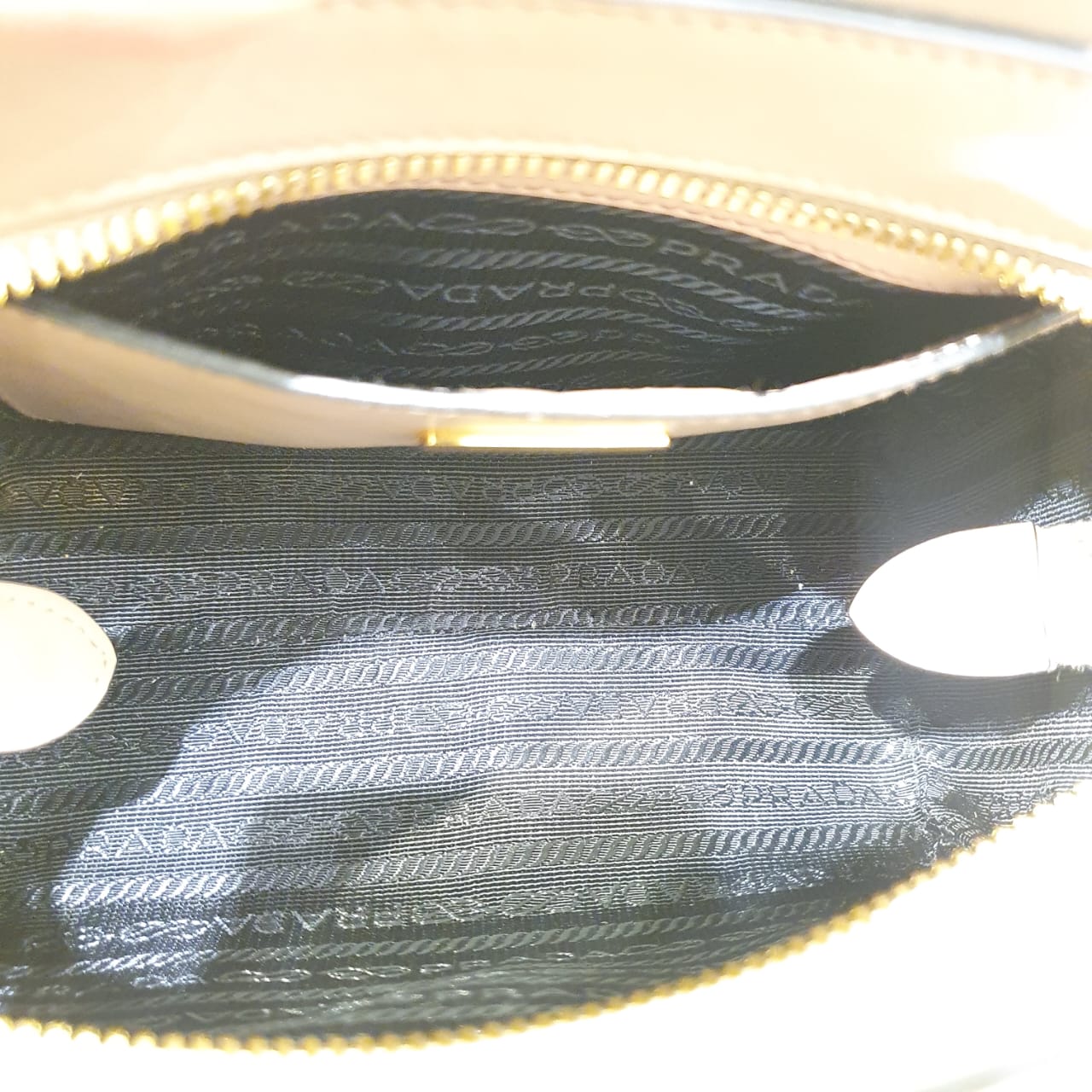 Prada Pink Nude Mini Tote Bag-handbag-Prada-The Closet Egypt