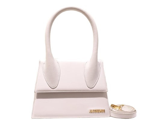 Jacquemus White Top Handle Bag-handbag-Jacquemus-The Closet Egypt