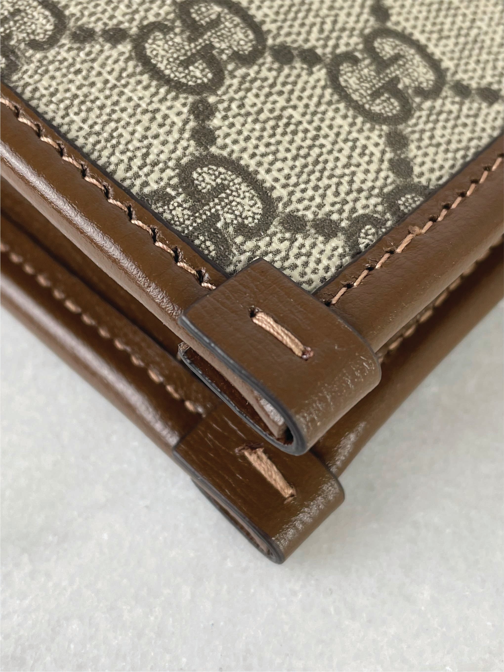 Gucci Brown GG Interlocking Pouch