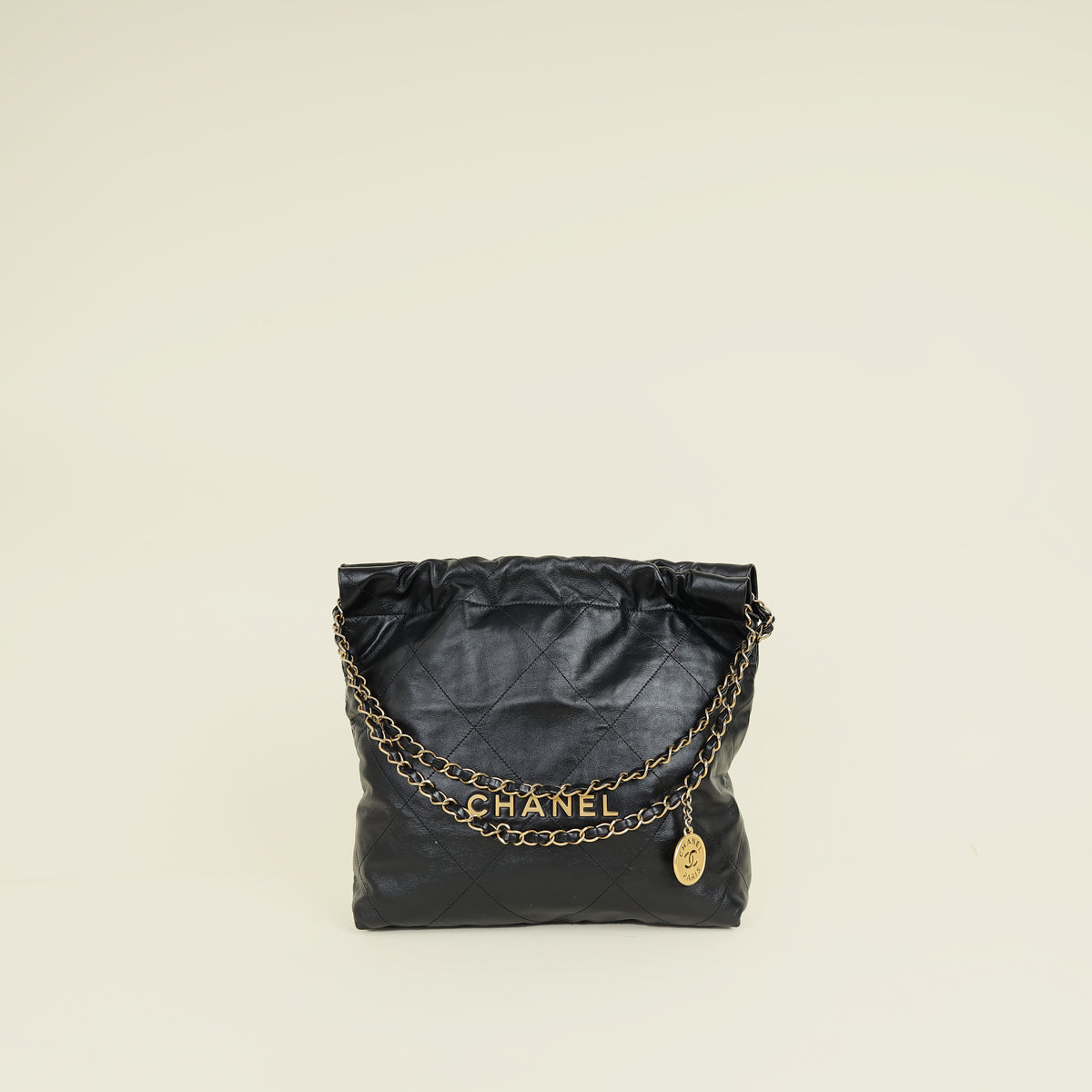 Chanel Black 22 Small Shoulder Bag