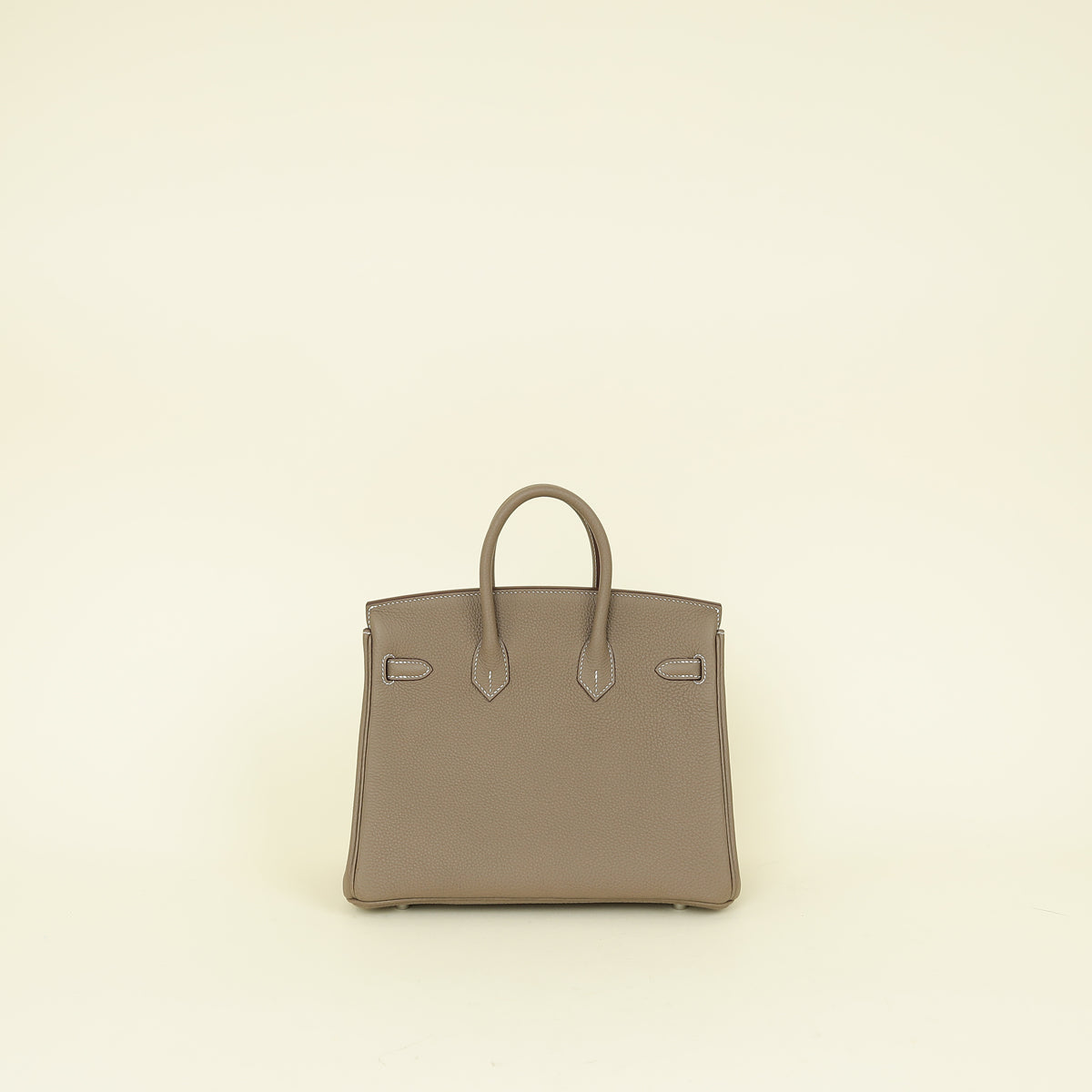 Hermes Etoupe Birkin 25 Bag