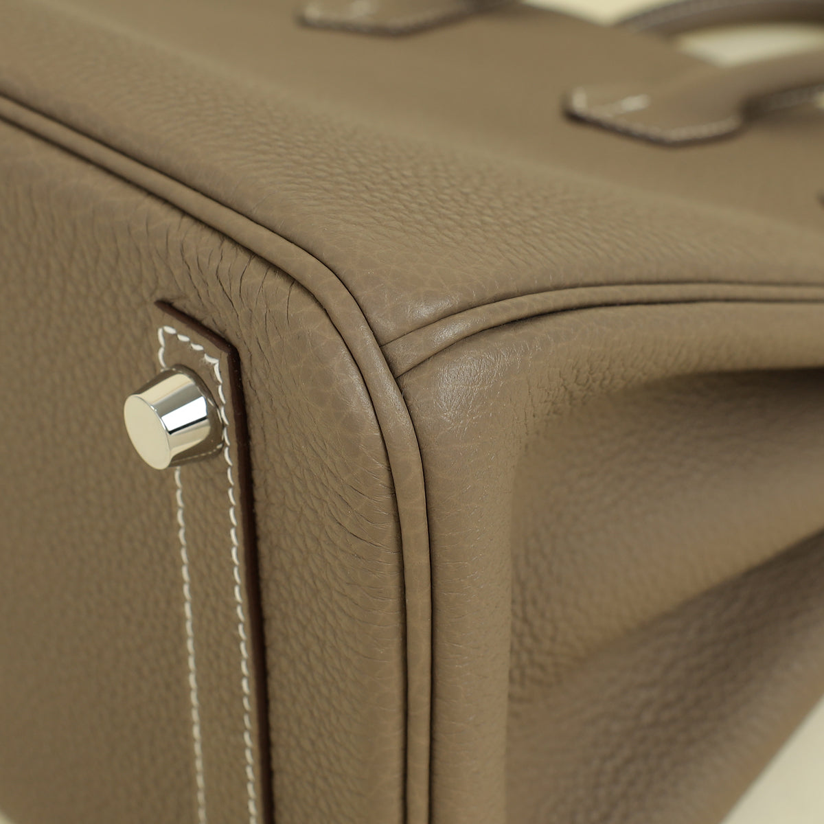 Hermes Etoupe Birkin 25 Bag