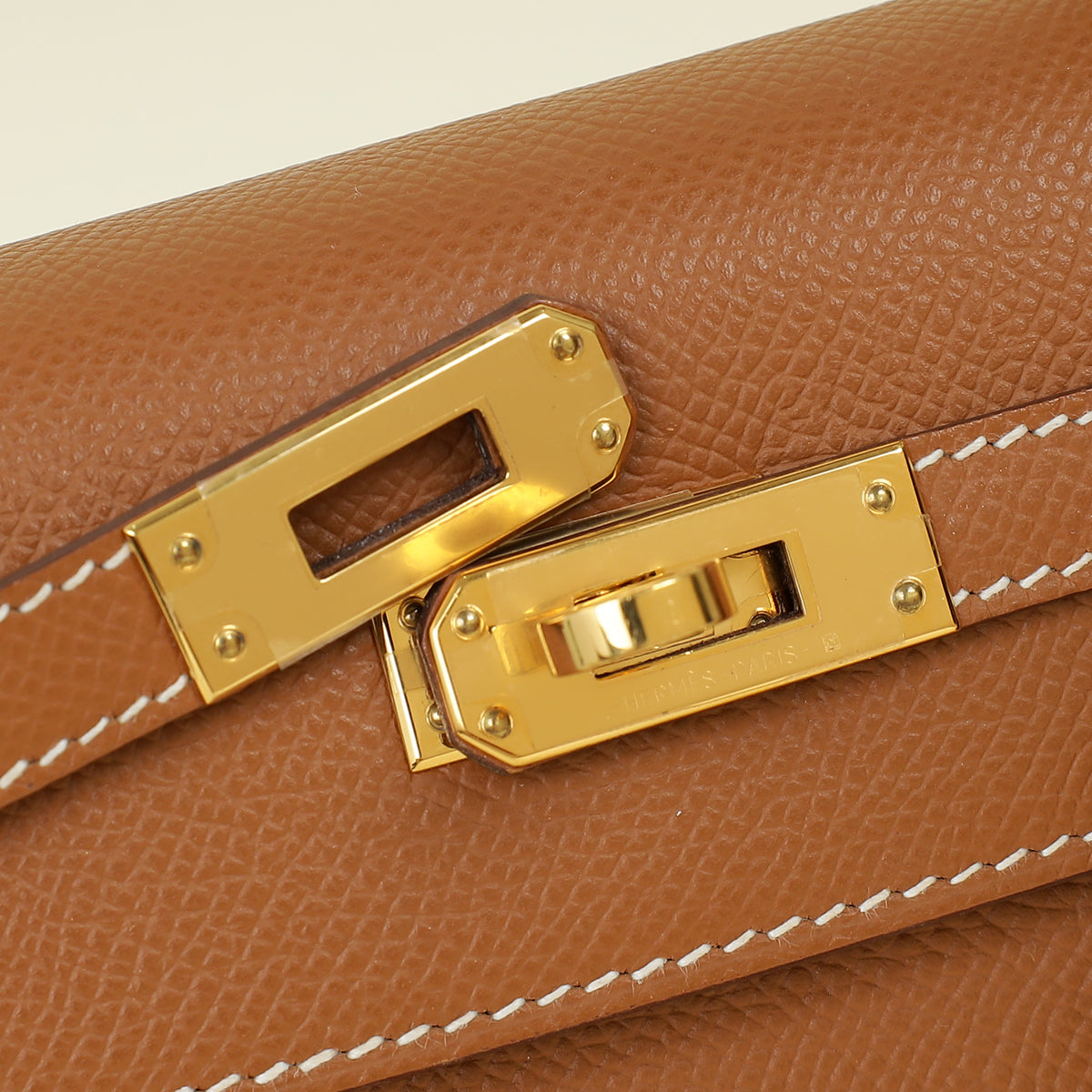 Hermes Gold Kelly 25 Sellier Bag