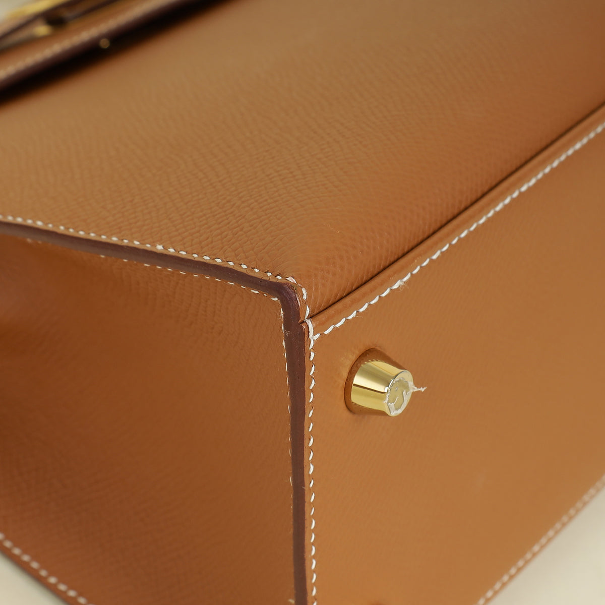 Hermes Gold Kelly 25 Sellier Bag