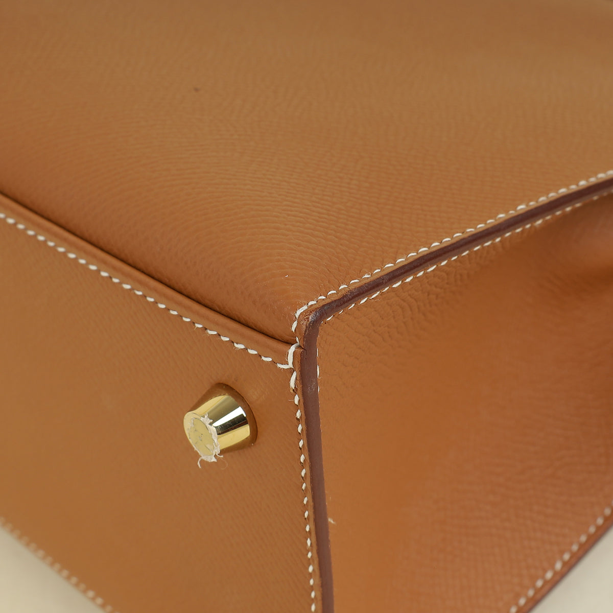 Hermes Gold Kelly 25 Sellier Bag