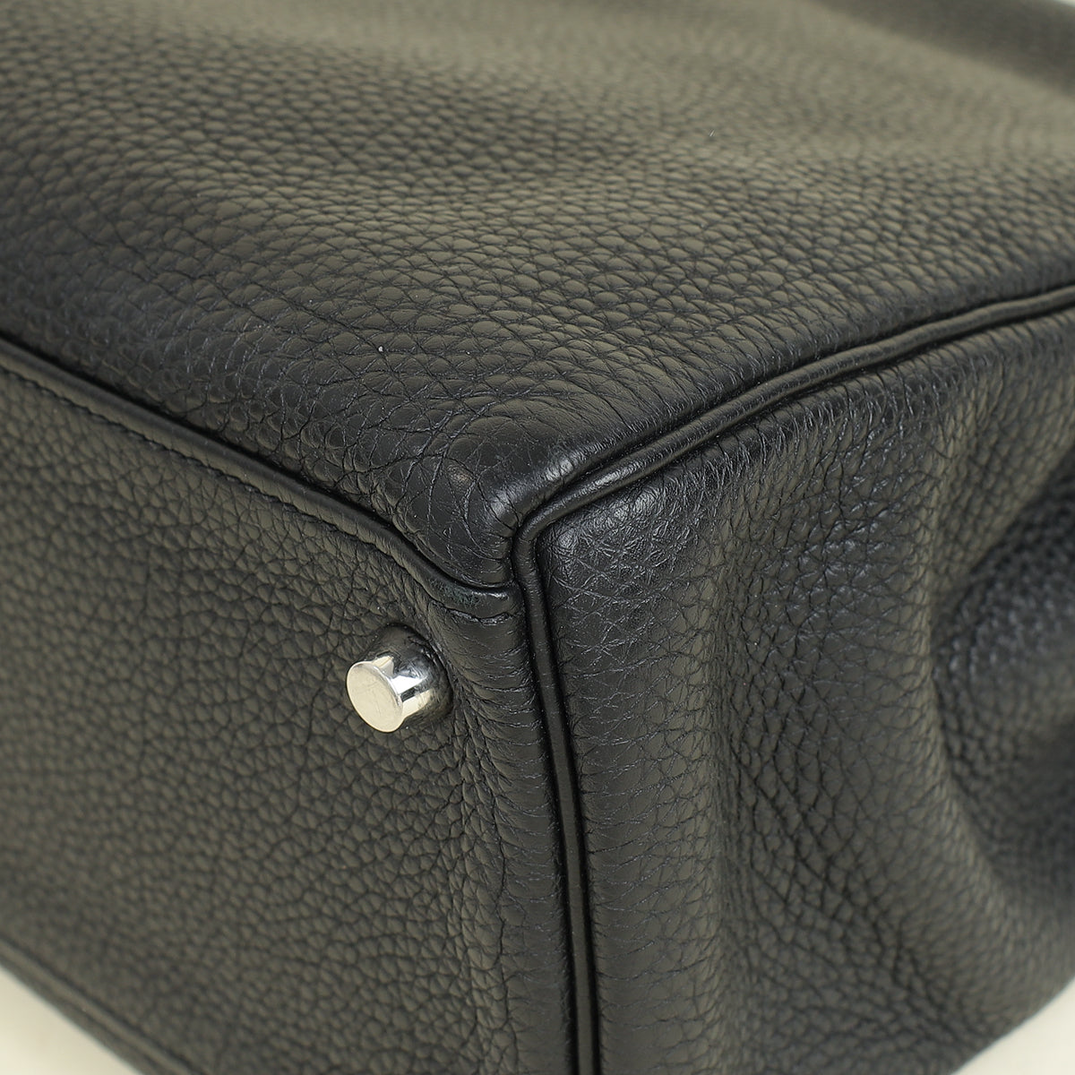 Hermes Noir Retourne Kelly 32 Bag