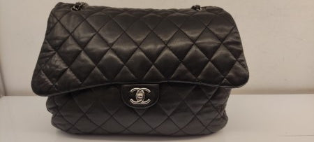 Chanel Black 3 Compartments Bag-handbag-Chanel-The Closet Egypt