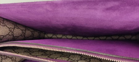 Gucci Bicolor GG Supreme Monogram Feather Embroidered Parrot Dionysus Bag-handbag-Gucci-The Closet Egypt