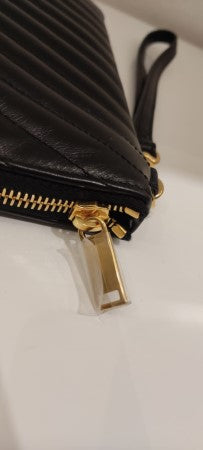 YSL Black Monogram Cassandre Classic Clutch-Clutch-YSL-The Closet Egypt